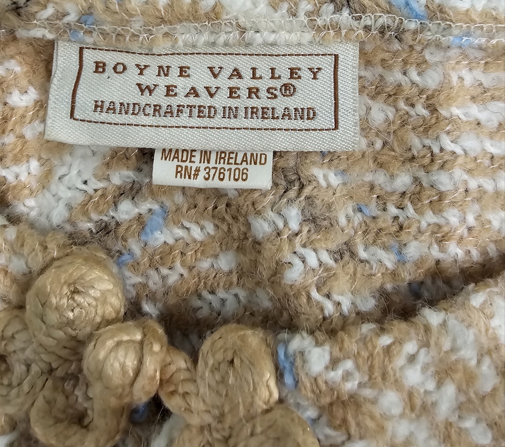 Handcrafted in Ireland Poncho o/s fits most